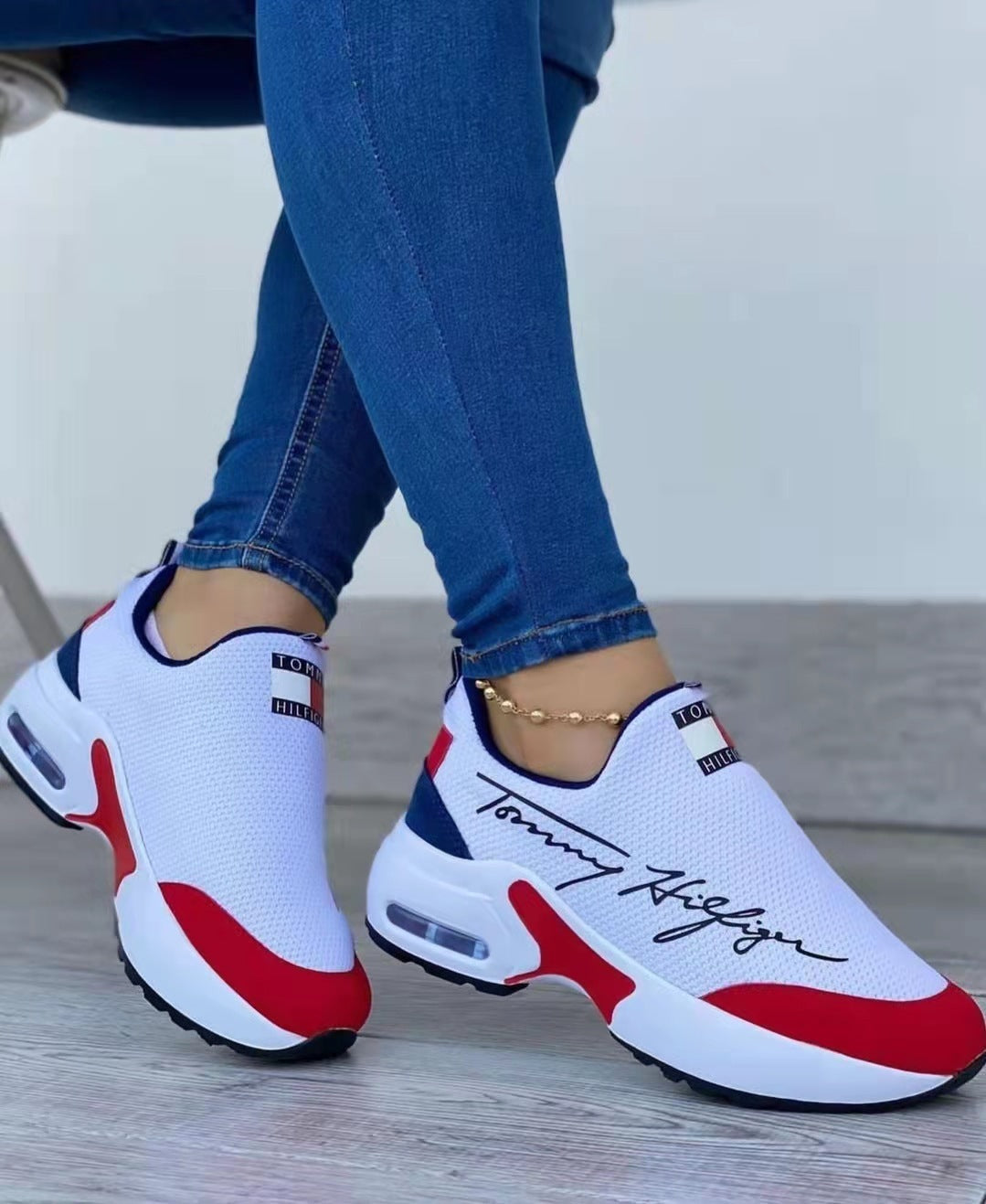 Georgina – Baskets confortables pour femmes avec coussin d'air