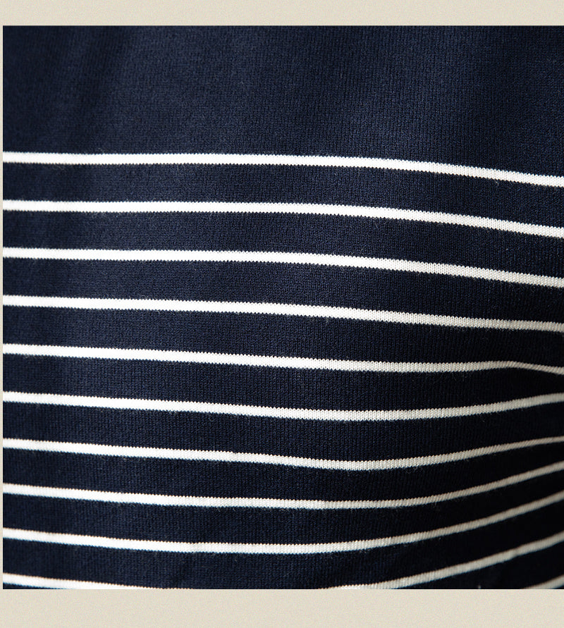 Gilbert – Pull Vintage à Col Rond pour Hommes