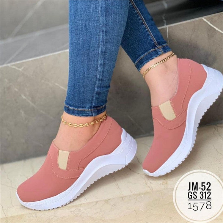 Amanda – Baskets Plates Respirantes pour Femmes