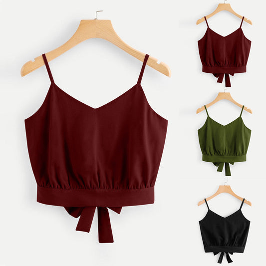 Susan – Débardeur d'été en polyester pour femmes
