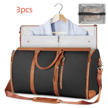 Emma – Grande Capacité Sac de Voyage Duffle pour Femmes, Sac à Costume Pliable, Imperméable