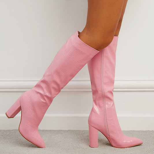 Angela – Bottines pour Femmes avec Fermeture Éclair Latérale