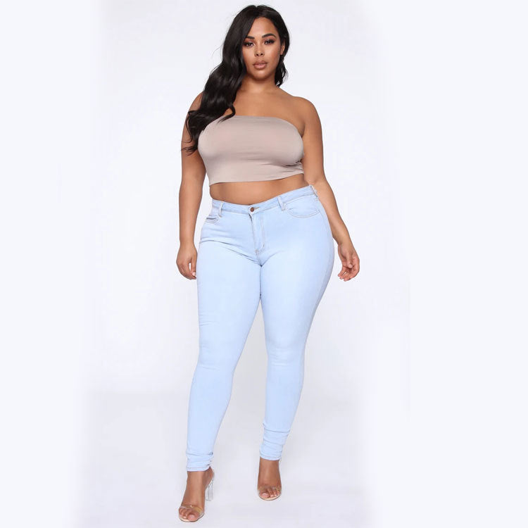 Helen – Jean Crayon Élastique Grande Taille