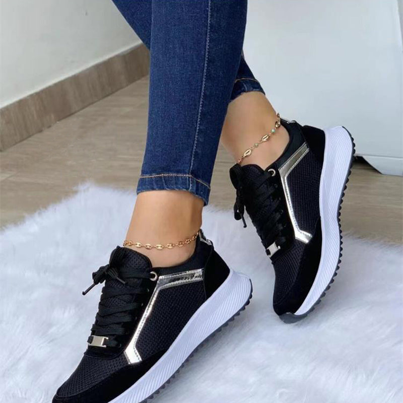 Linda – Baskets Femme avec Lacets