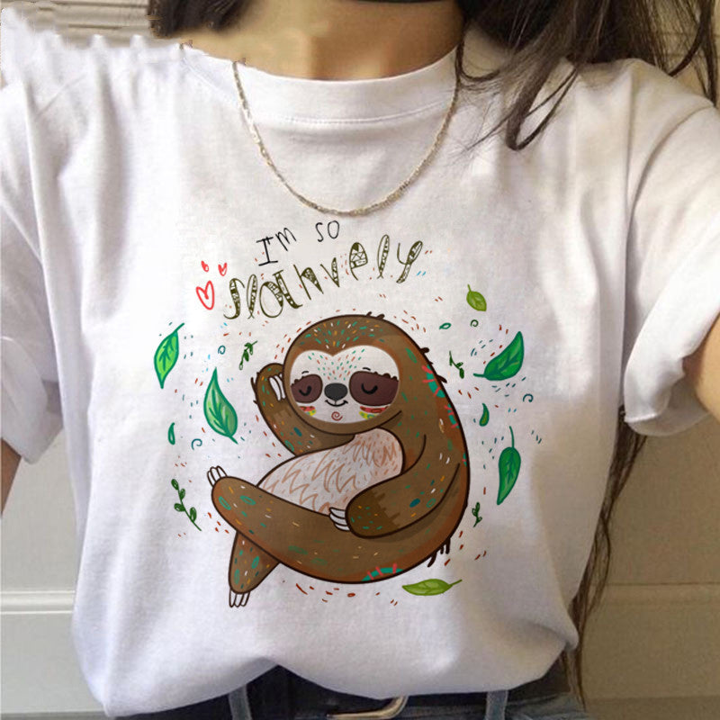 Michelle – T-Shirts Imprimés Kawaii pour Femmes