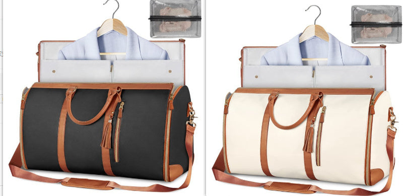 Emma – Grande Capacité Sac de Voyage Duffle pour Femmes, Sac à Costume Pliable, Imperméable