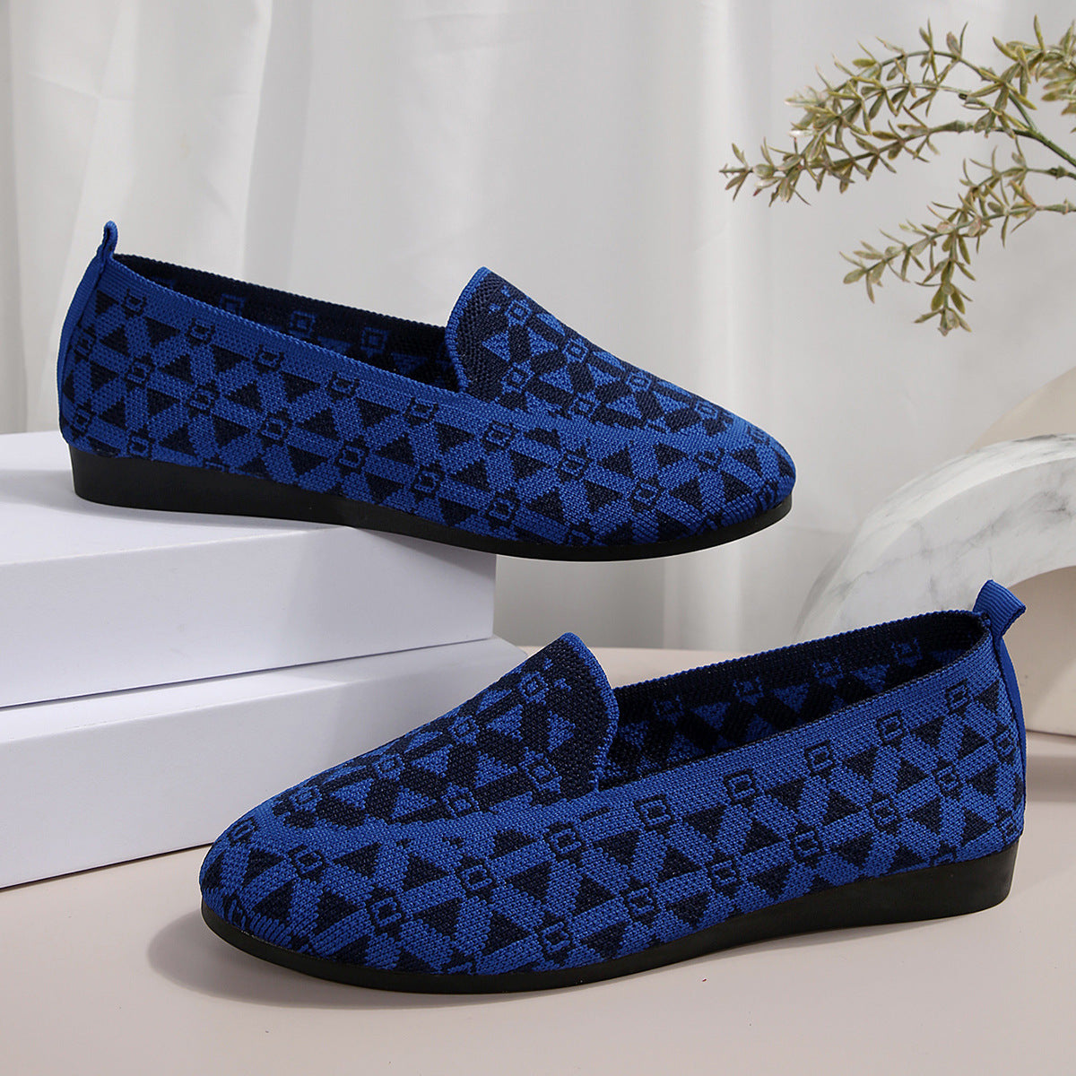 Danielle – Chaussons en Tricot Respirants pour Femmes
