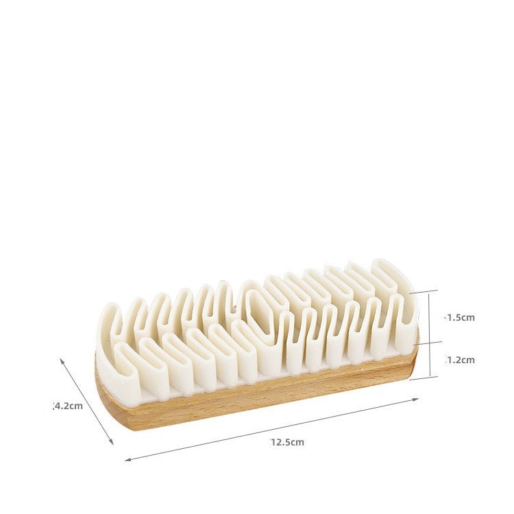 Gillian – Brosse de Nettoyage en Suède Vegan Premium pour Chaussures