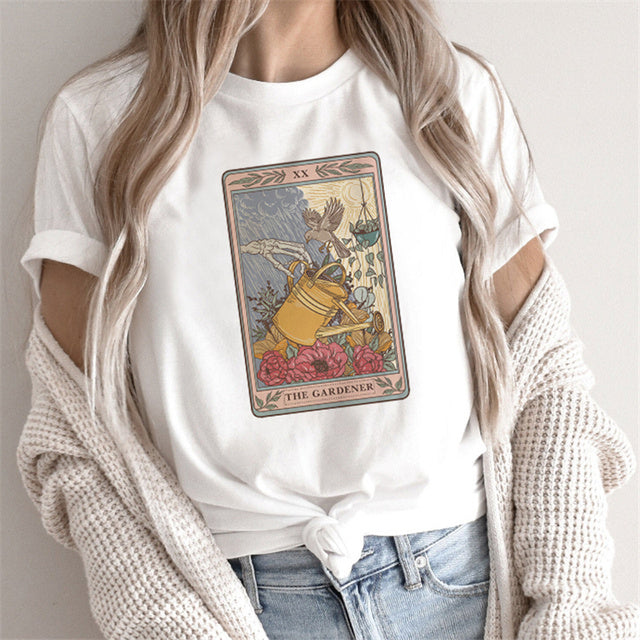Deborah – T-shirt pour femmes avec imprimé tarot