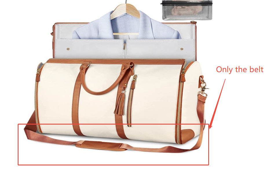 Emma – Grande Capacité Sac de Voyage Duffle pour Femmes, Sac à Costume Pliable, Imperméable