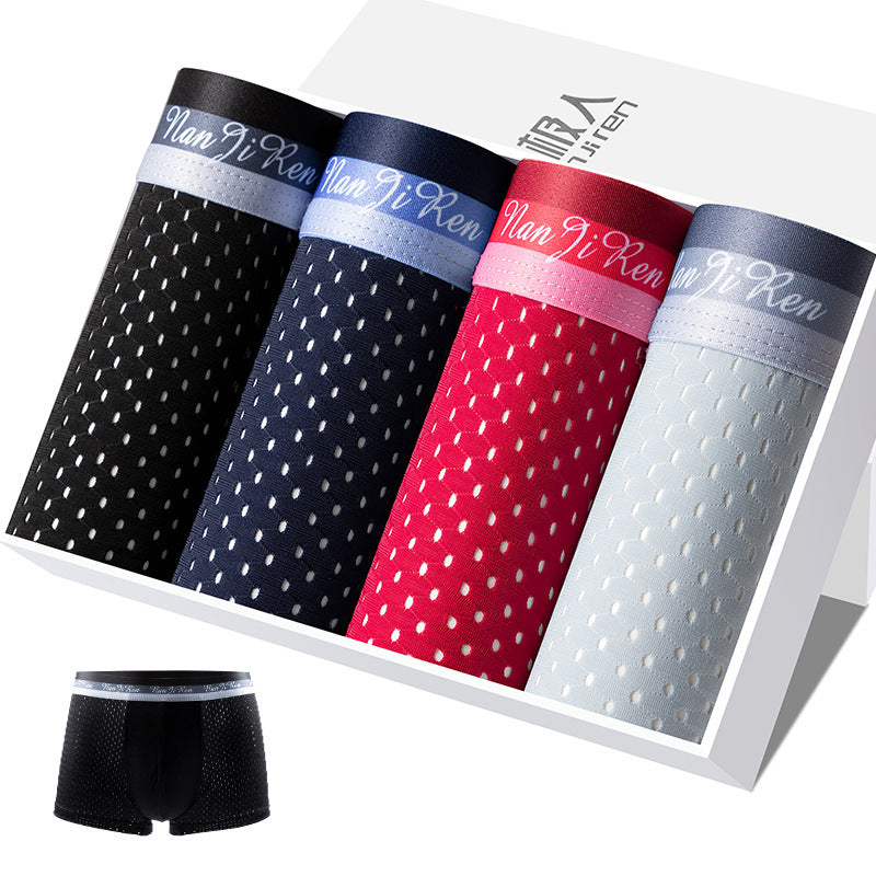 Henry – Boxershorts Respirantes en Modal Grande Taille