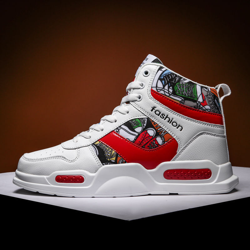Cliff – Baskets Montantes Graffiti pour Homme