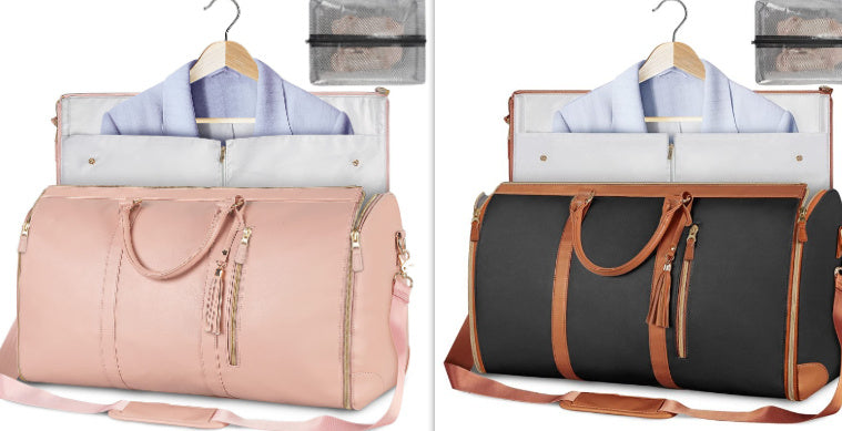 Emma – Grande Capacité Sac de Voyage Duffle pour Femmes, Sac à Costume Pliable, Imperméable
