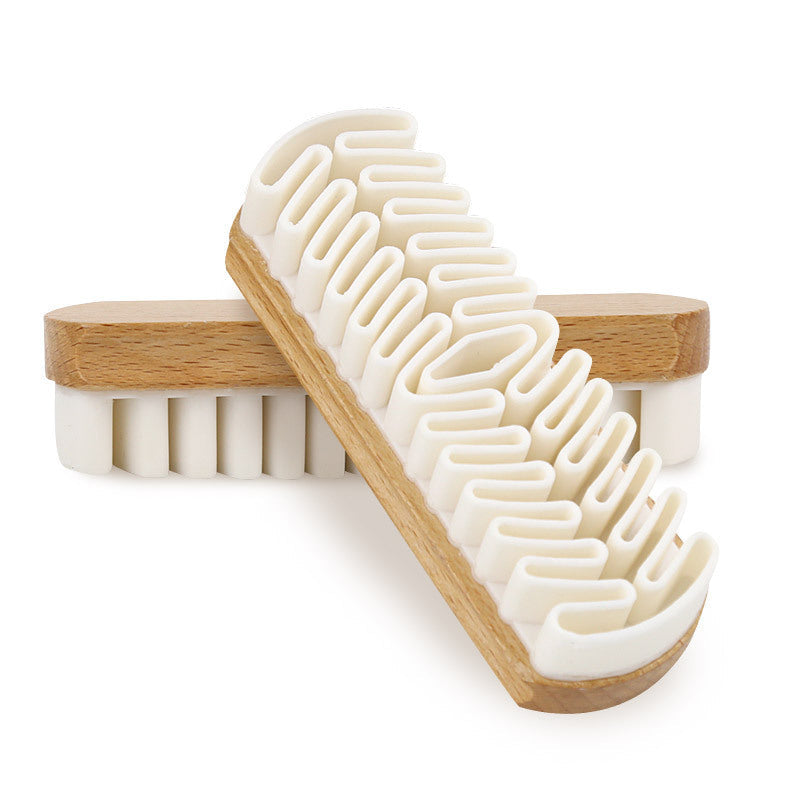 Gillian – Brosse de Nettoyage en Suède Vegan Premium pour Chaussures
