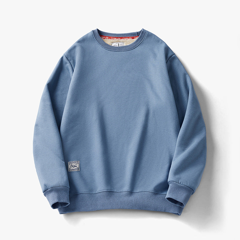 Denis – Warmer Fleece Pullover mit Rundhalsausschnitt für Herren