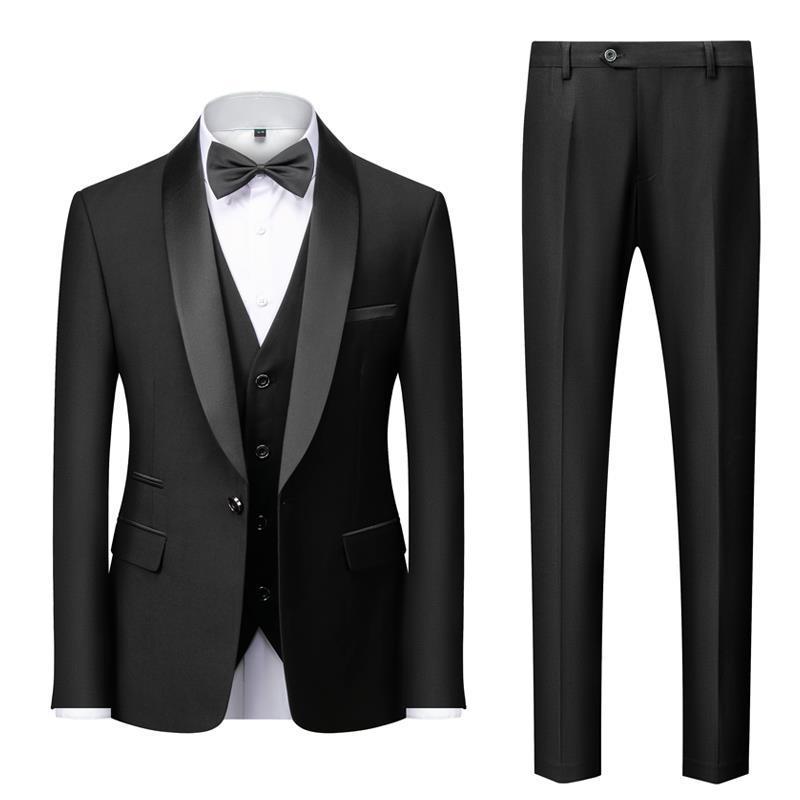 Ben – Costume trois pièces avec col fruité