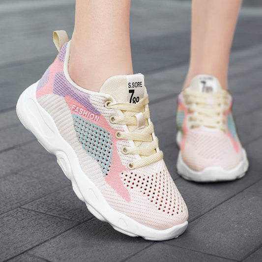 Victoria – Sneaker polyvalent pour femmes avec blocs de couleur
