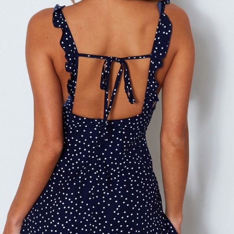 Faith – Robe de Plage à Pois pour Femme
