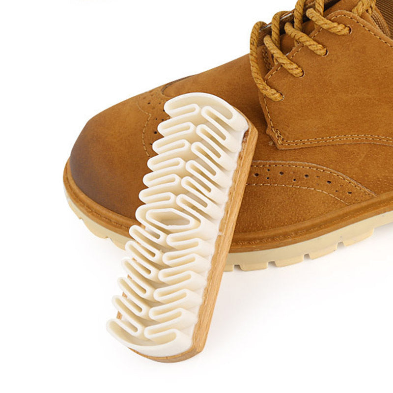 Gillian – Brosse de Nettoyage en Suède Vegan Premium pour Chaussures