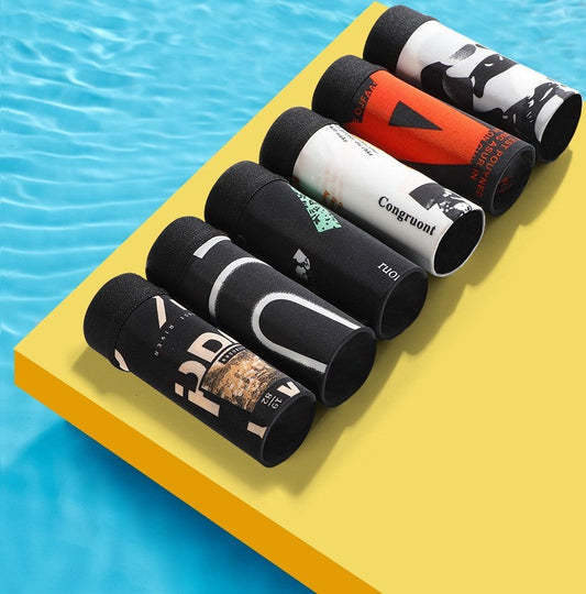 Harry – Boxers en soie glacée respirants pour hommes