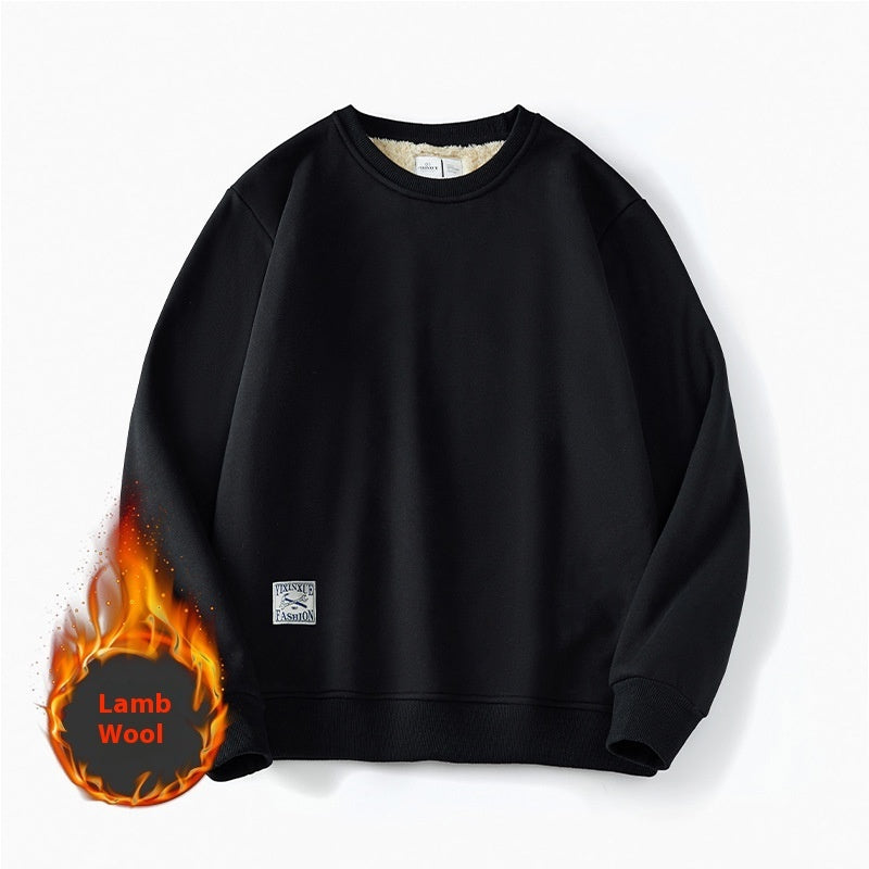 Denis – Warmer Fleece Pullover mit Rundhalsausschnitt für Herren
