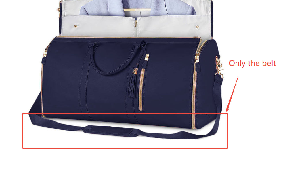 Emma – Grande Capacité Sac de Voyage Duffle pour Femmes, Sac à Costume Pliable, Imperméable