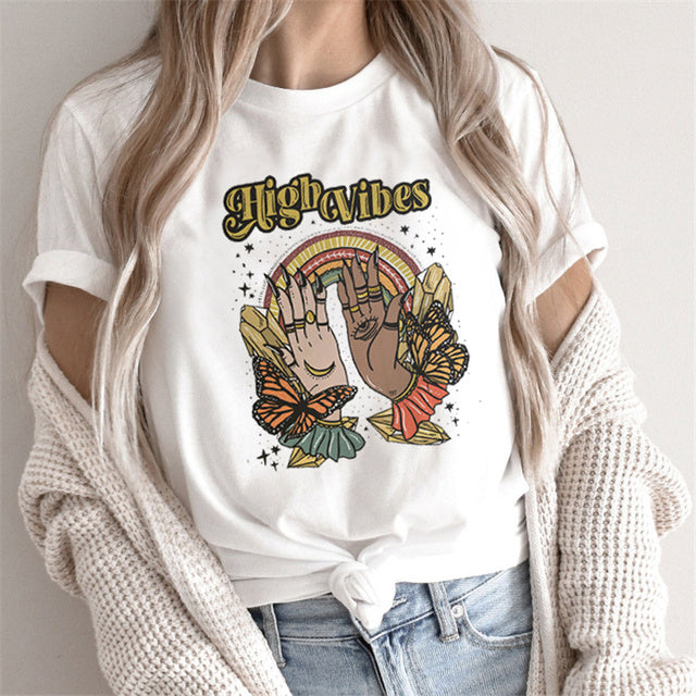 Deborah – T-shirt pour femmes avec imprimé tarot