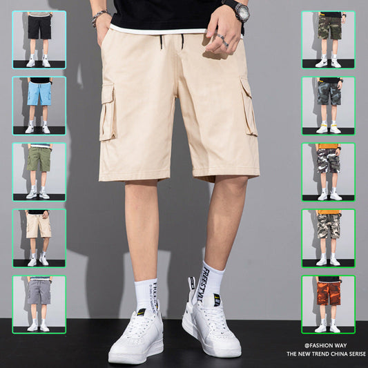 Chris – Legere Cargo-Shorts mit Kordelzug und mehreren Taschen