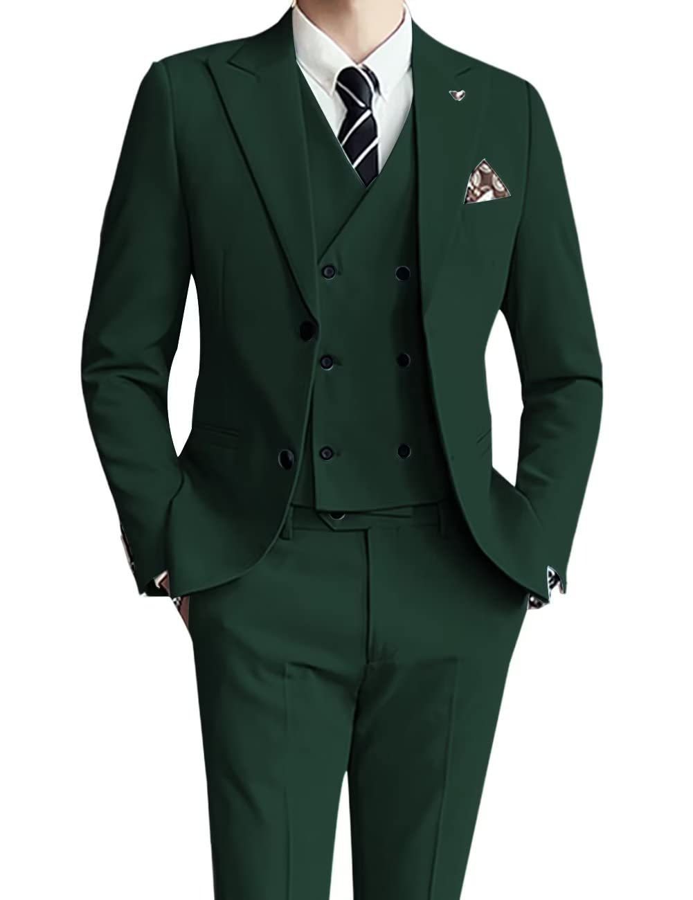 Callum – Costume trois pièces pour homme en coupe slim