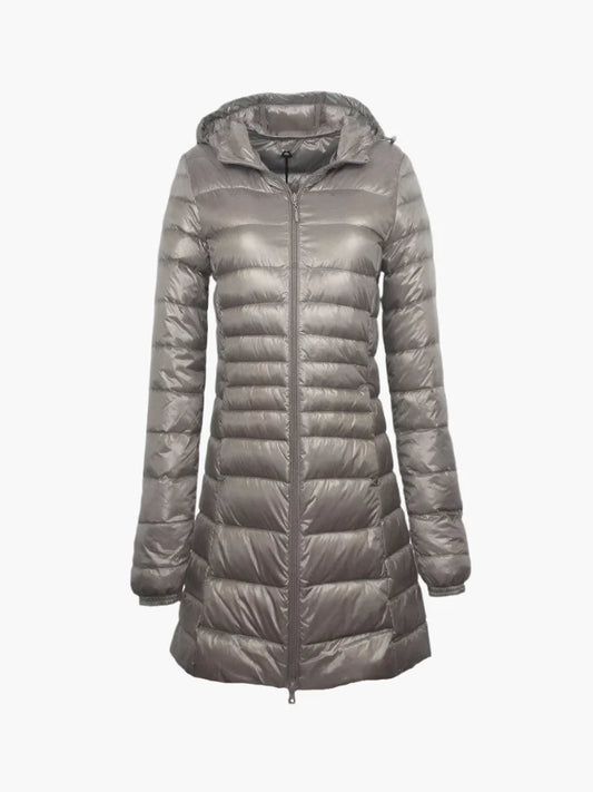 Mary – Manteau d'hiver long et matelassé pour femme