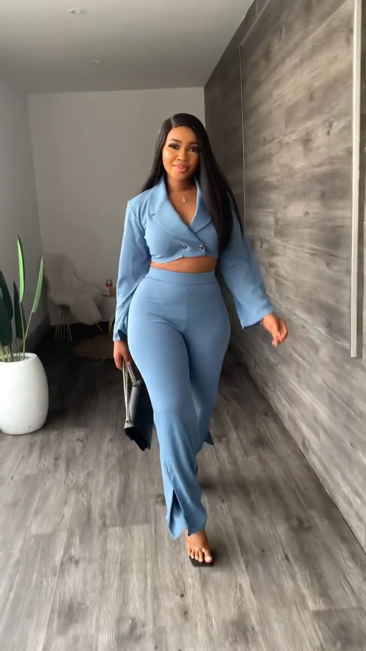 Robyn – Costume Femme Moderne en Deux Pièces