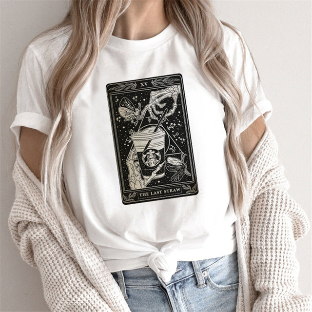 Deborah – T-shirt pour femmes avec imprimé tarot