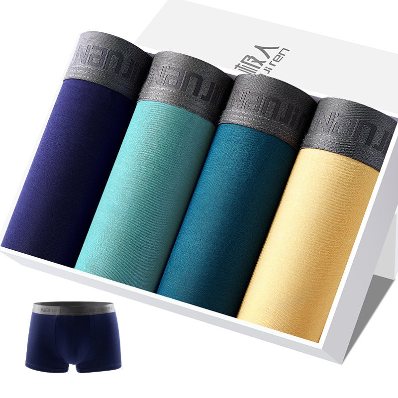 Henry – Boxershorts Respirantes en Modal Grande Taille