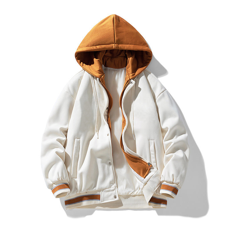 Clifford – Cardigan à Capuche en Polaire Uni pour Homme