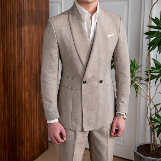 Brendan – Veste de smoking homme à double boutonnage