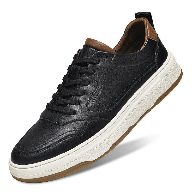 Brian – Baskets à Double Couche pour Hommes Style Coréen