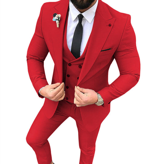 James – Costume Homme Élégant avec Col à Revers