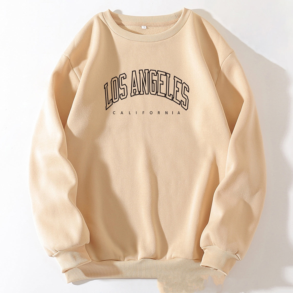 Mandy – Lässiger Rundhals-Pullover mit Letter-Print
