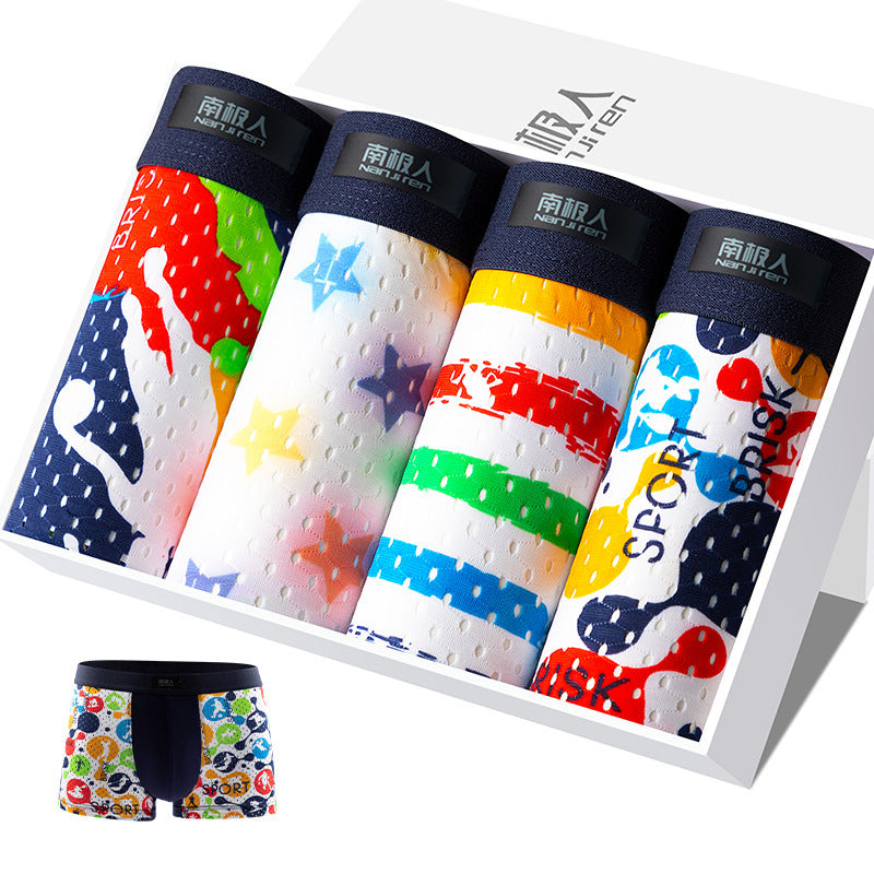Henry – Boxershorts Respirantes en Modal Grande Taille