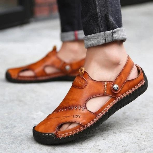 Damon – Sandales en cuir vegan