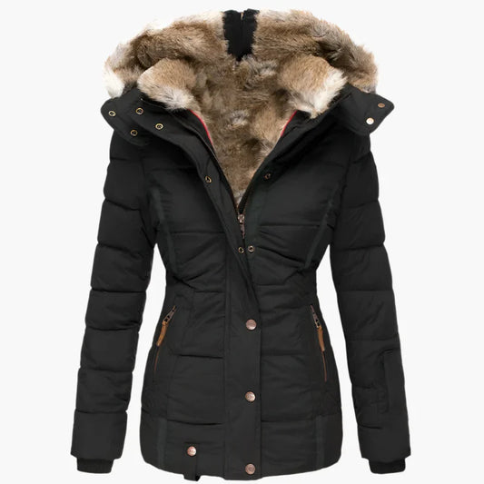 Melissa – Manteau d'hiver avec doublure en fausse fourrure